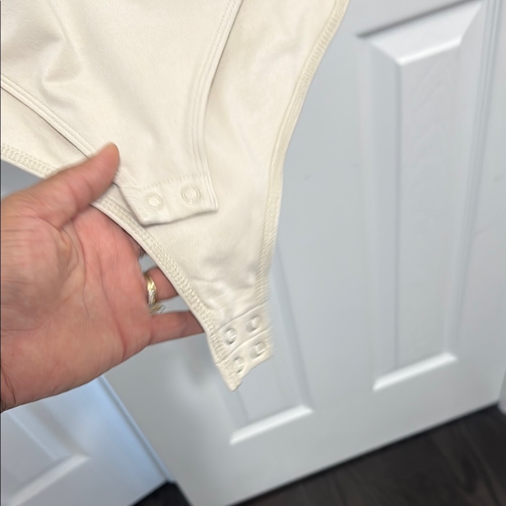Bodysuit Cream One Piece - NWOT - Picture 2 of 4